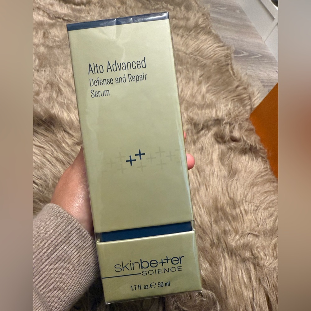 Skin better science, alto, advanced, defense, and repair serum